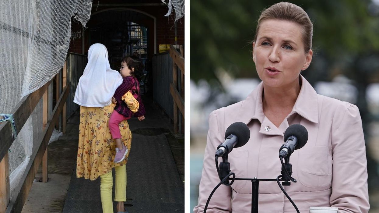 Migrant and Danish PM Mette Frederiksen