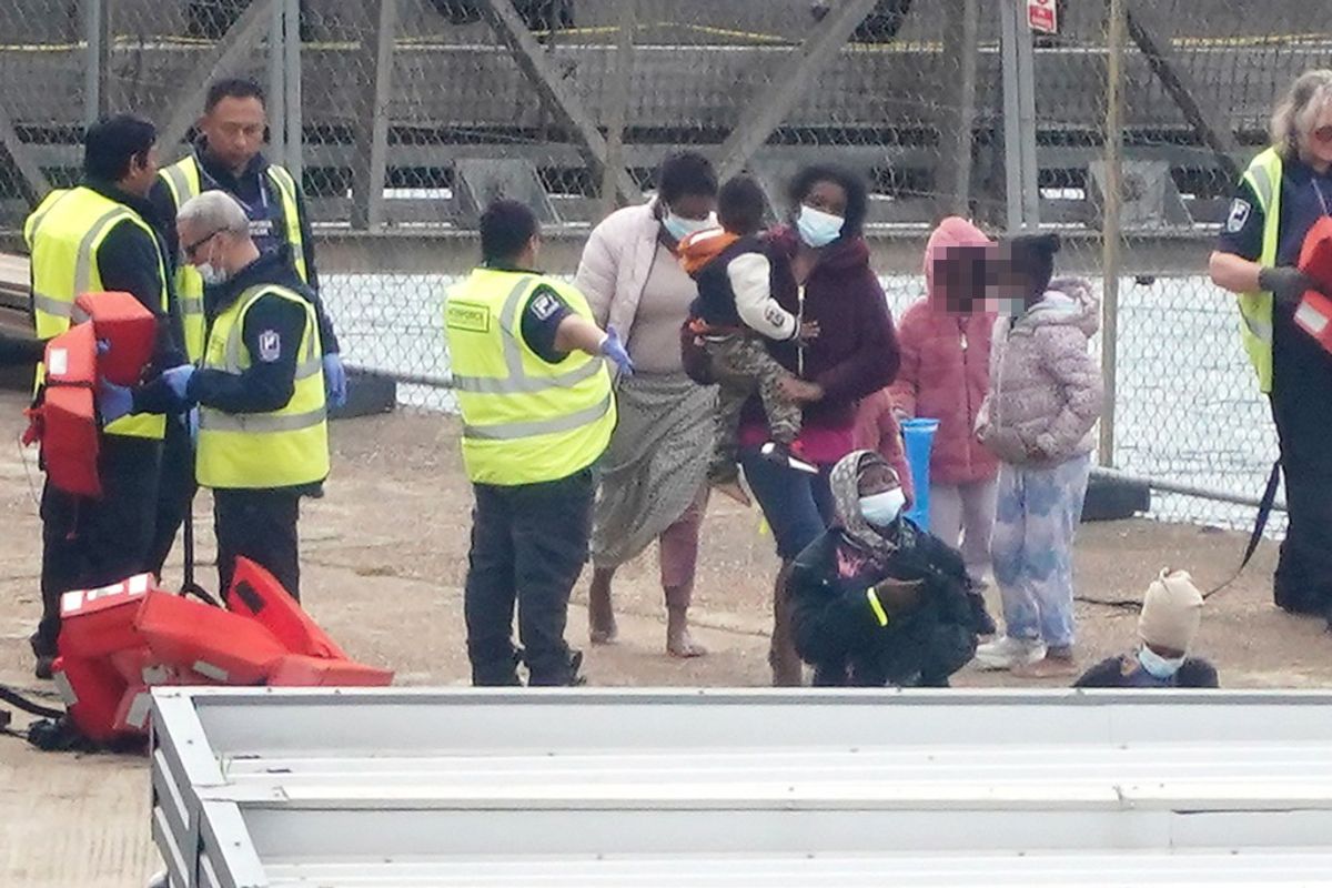 Migrant arrivals at Dover