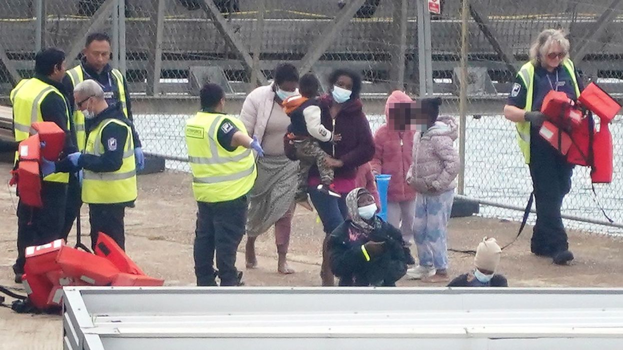 Migrant arrivals at Dover