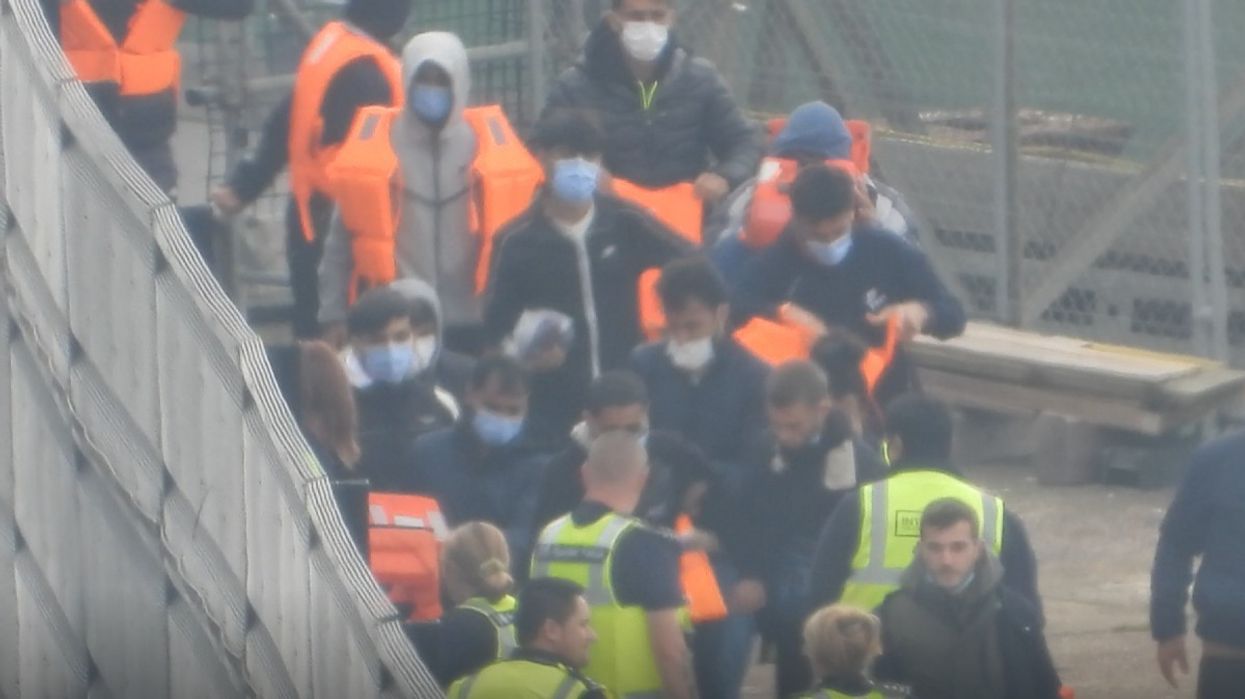 Migrant arrivals at Dover