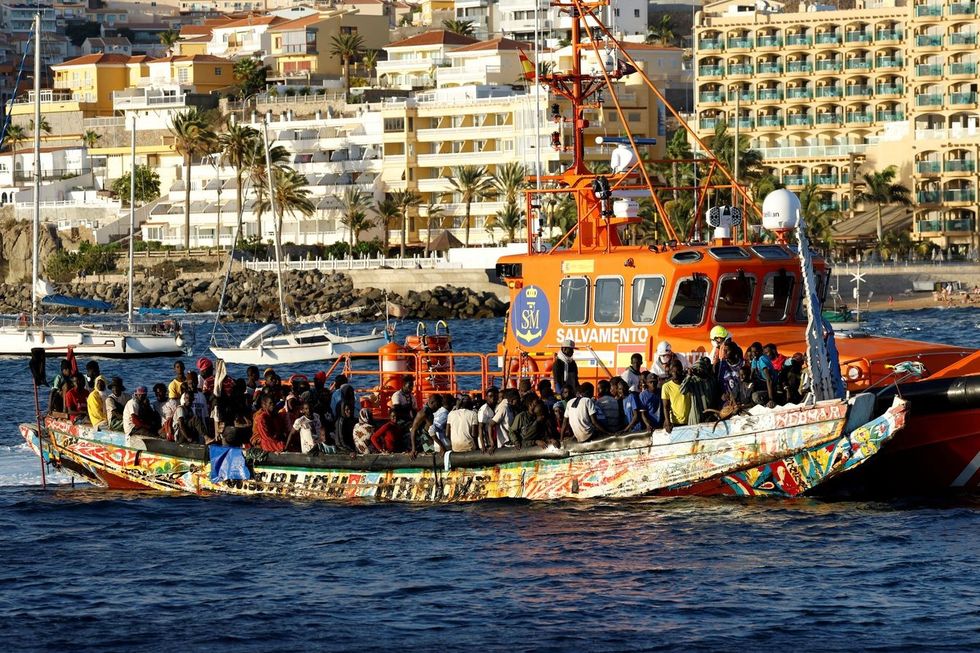 Migrant arrivals to the Canary Islands has increased this year