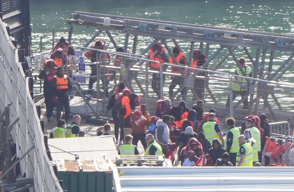 Migrant arrivals