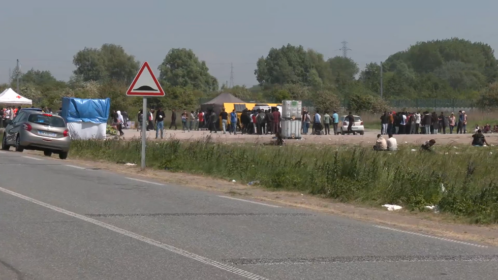 Migrant camp