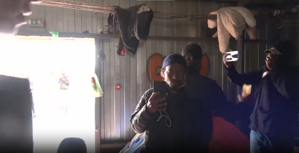Migrant camp