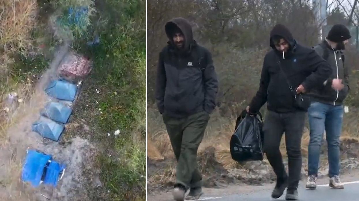 Migrant camps and migrants in France