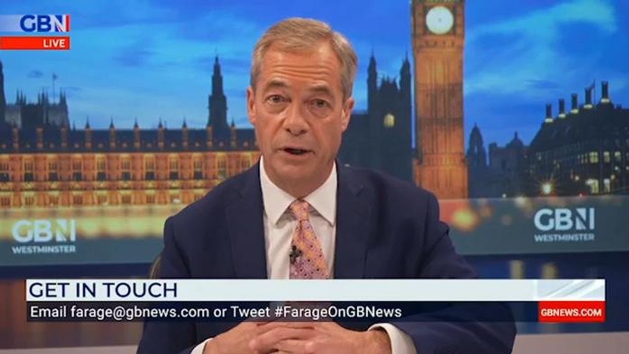 'Don't BLAME the migrants for the government's fault!' Nigel Farage is HEATED CLASH with GB News guest