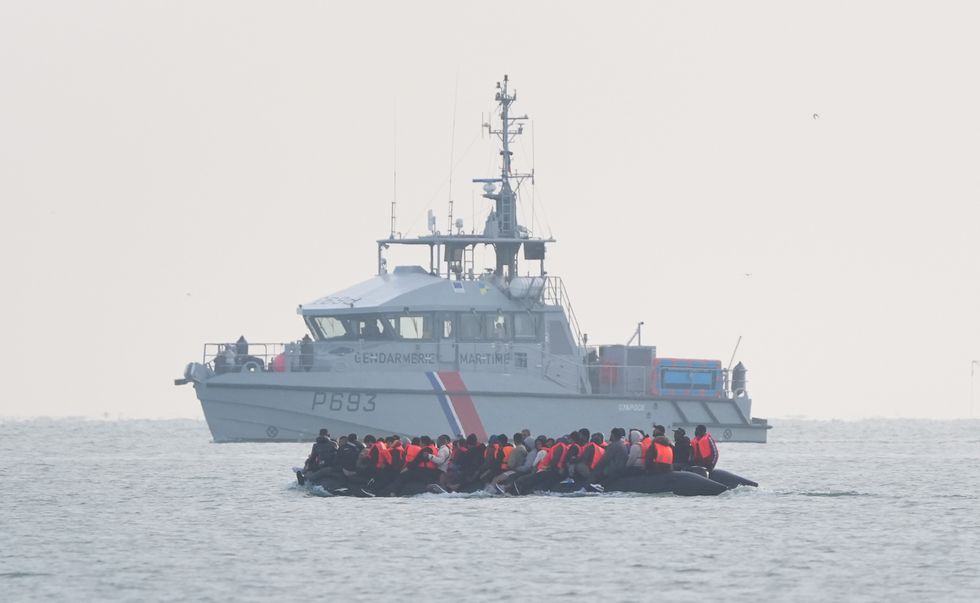 Migrant crossing