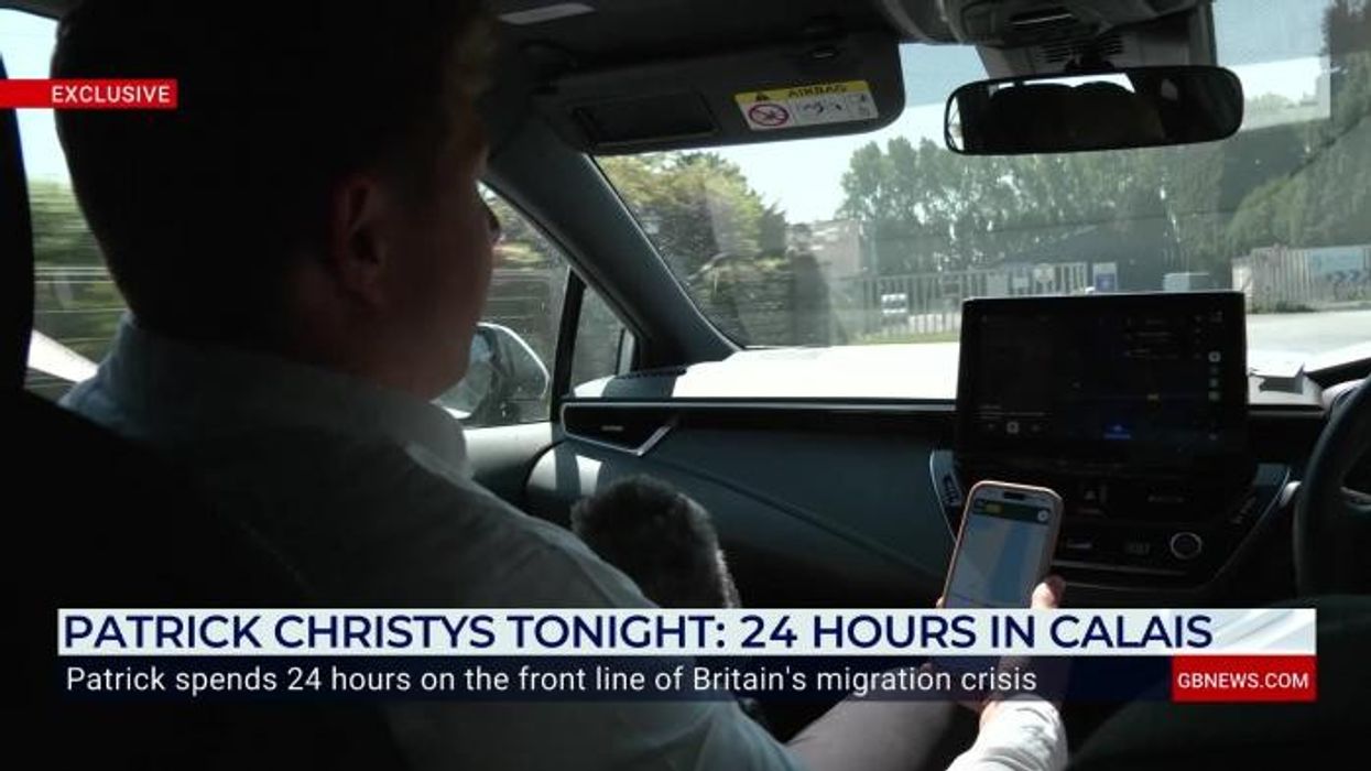 Patrick Christys left astonished after finding Calais forest filled to the brim with migrant tents