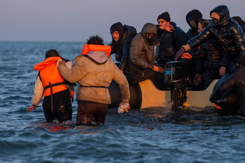 migrant woman