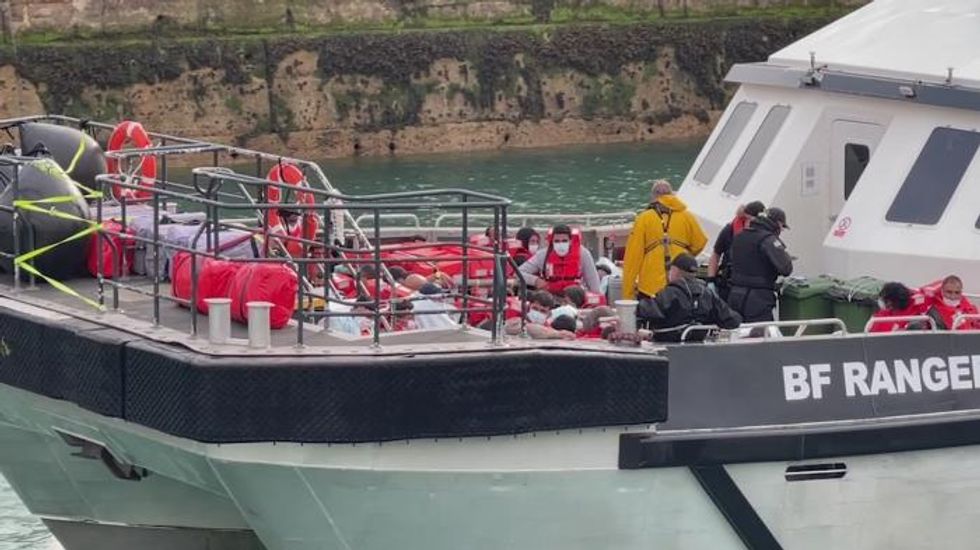 Migrants crossing English Channel in small boats passes 24,000 for this year