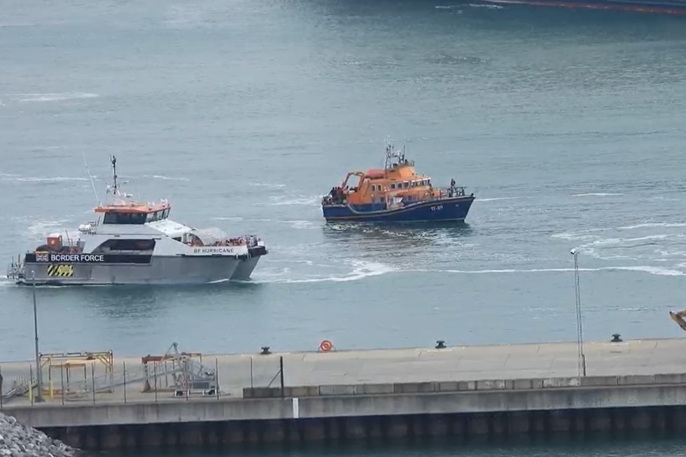 Migrants arriving in the UK today