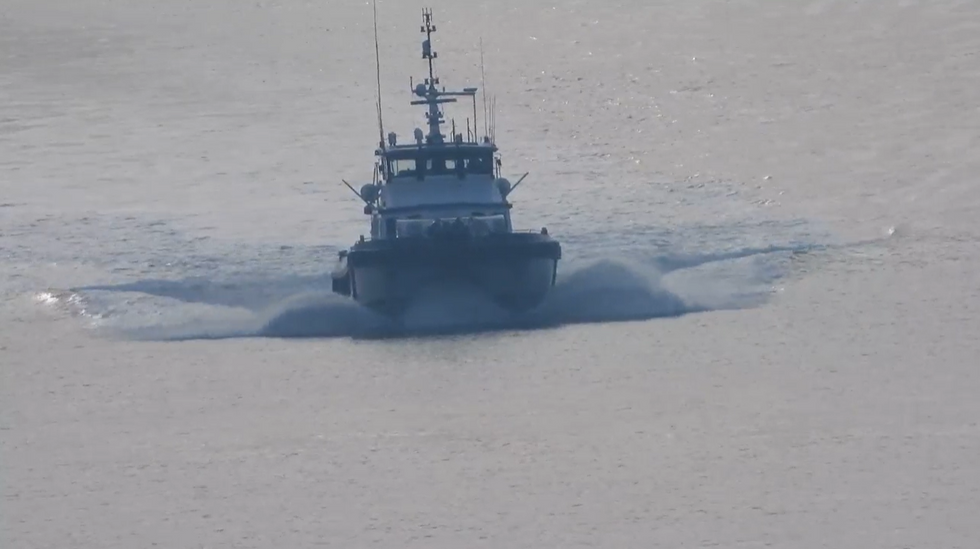 Migrants crossing Channel