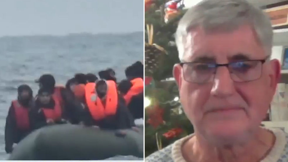 Migrants crossing the Channel and Tony Smith