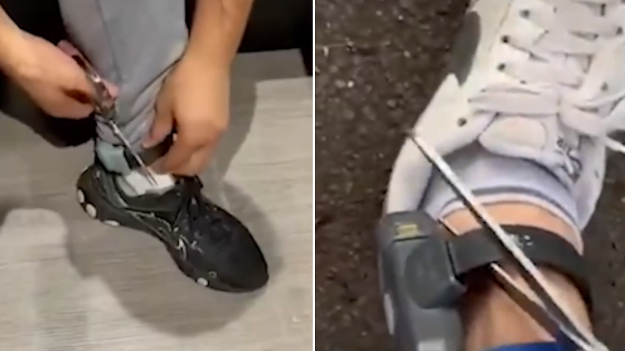 Migrants cutting off their tags