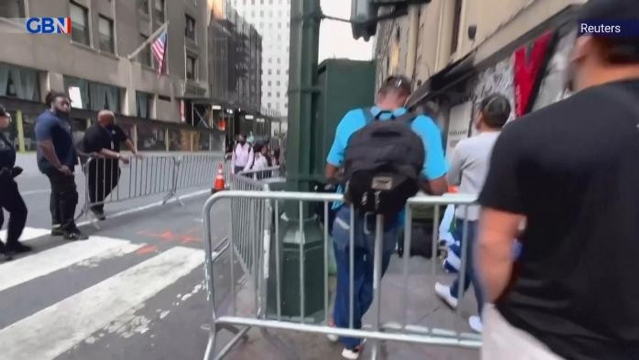 'This is f****d up': New York students forced to study remotely as school repurposed for migrant housing