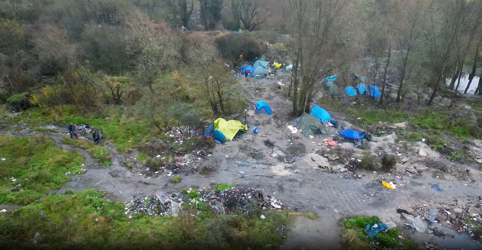 Migrants in Calais
