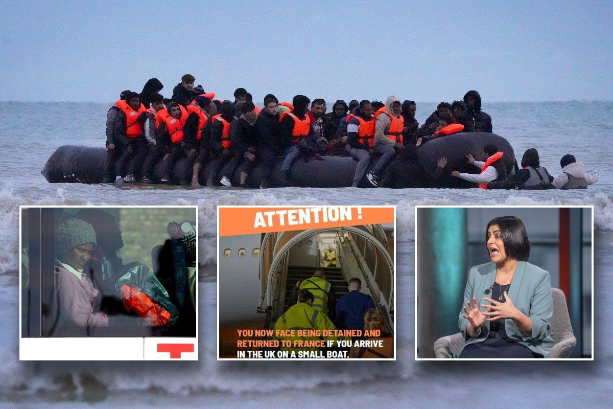 Migrants in Channel, Government ad and Shabana Mahmood