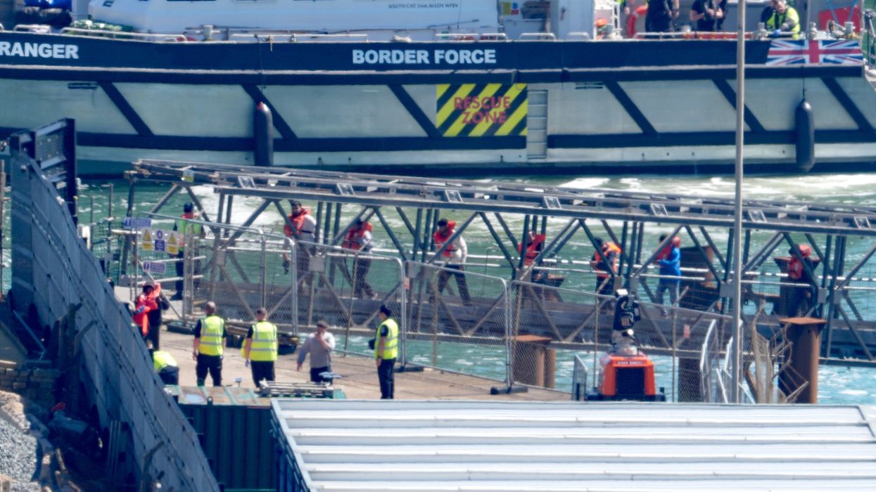 Migrants in Dover