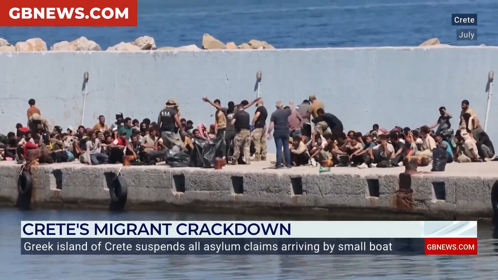 Migrants in Greece