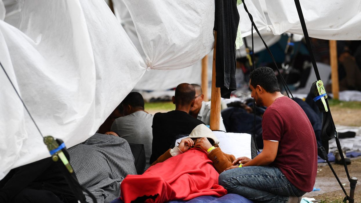 Migrants in Ter Apel