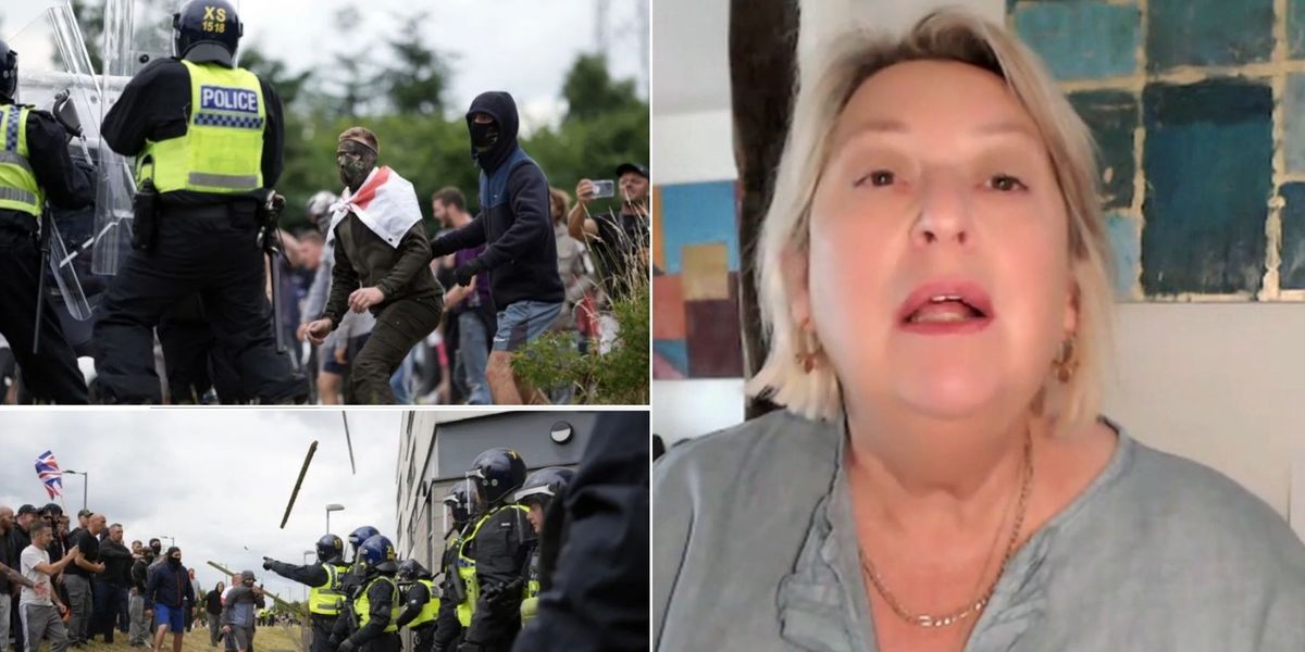 NextImg:Migrants are 'traumatised' and 'scared of being burnt alive' after Rotherham protests