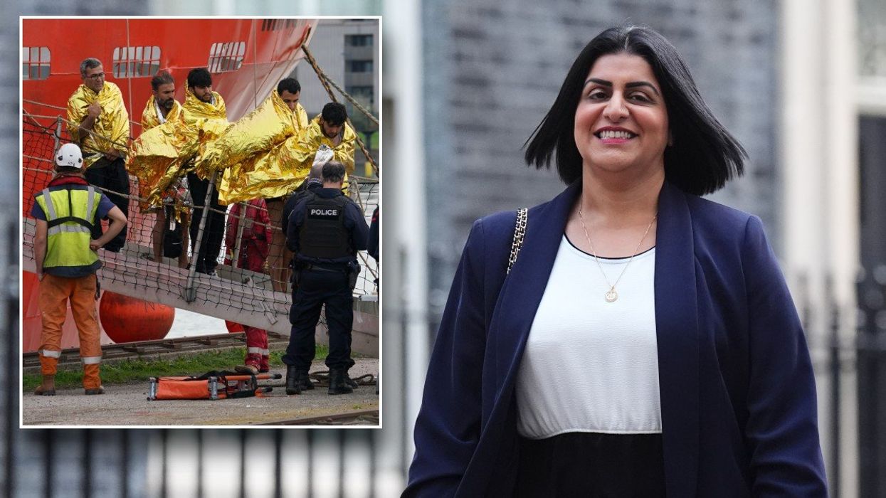 Migrants rescued by French police and Shabana Mahmood