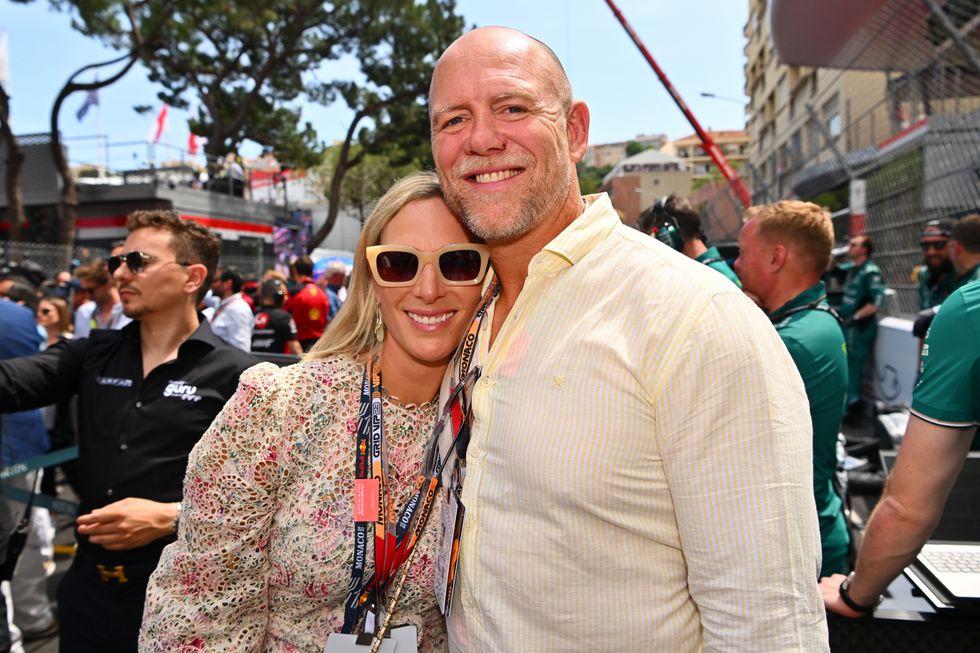 Mike and Zara Tindall