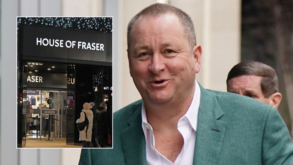 Mike Ashley and House of Fraser
