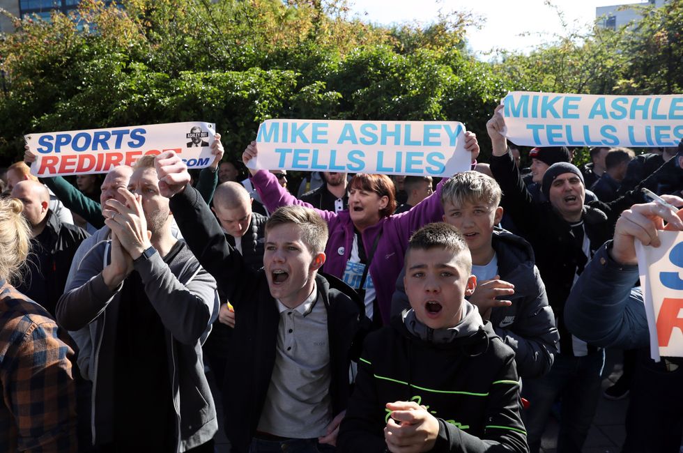 Mike Ashley cut a divisive figure at Newcastle