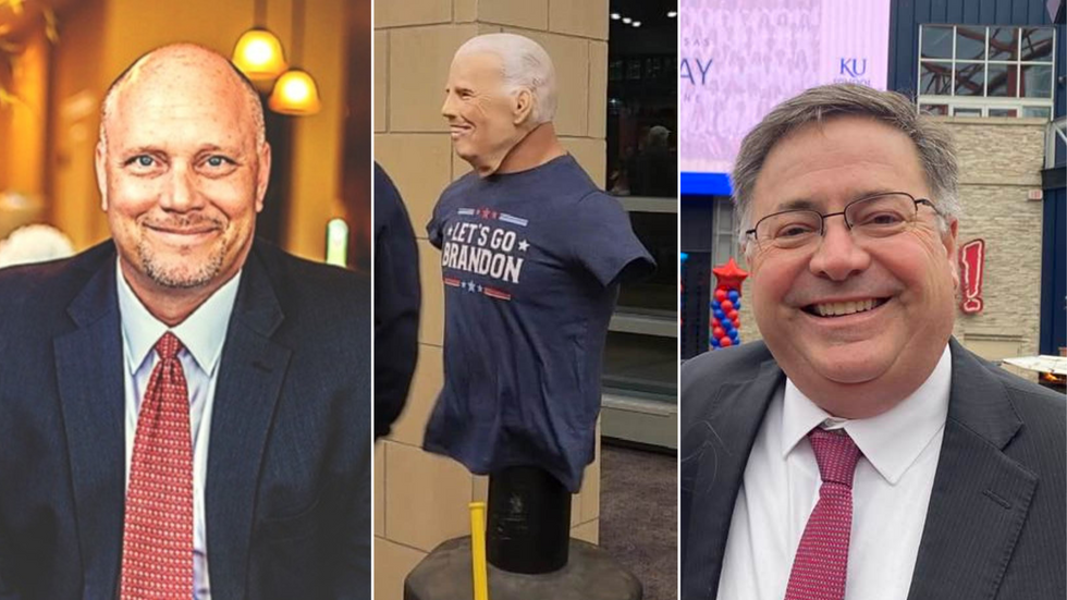 Mike Brown, Biden effigy, Mike Kuckelman