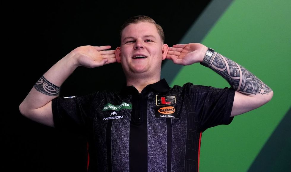 Mike De Decker was left stunned after his early exit after being fancied by dark horse