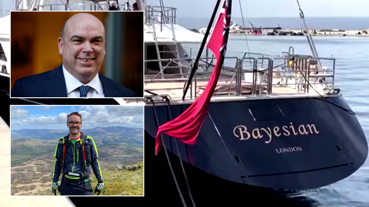 Mike Lynch/Stephen Chamberlain/Bayesian yacht