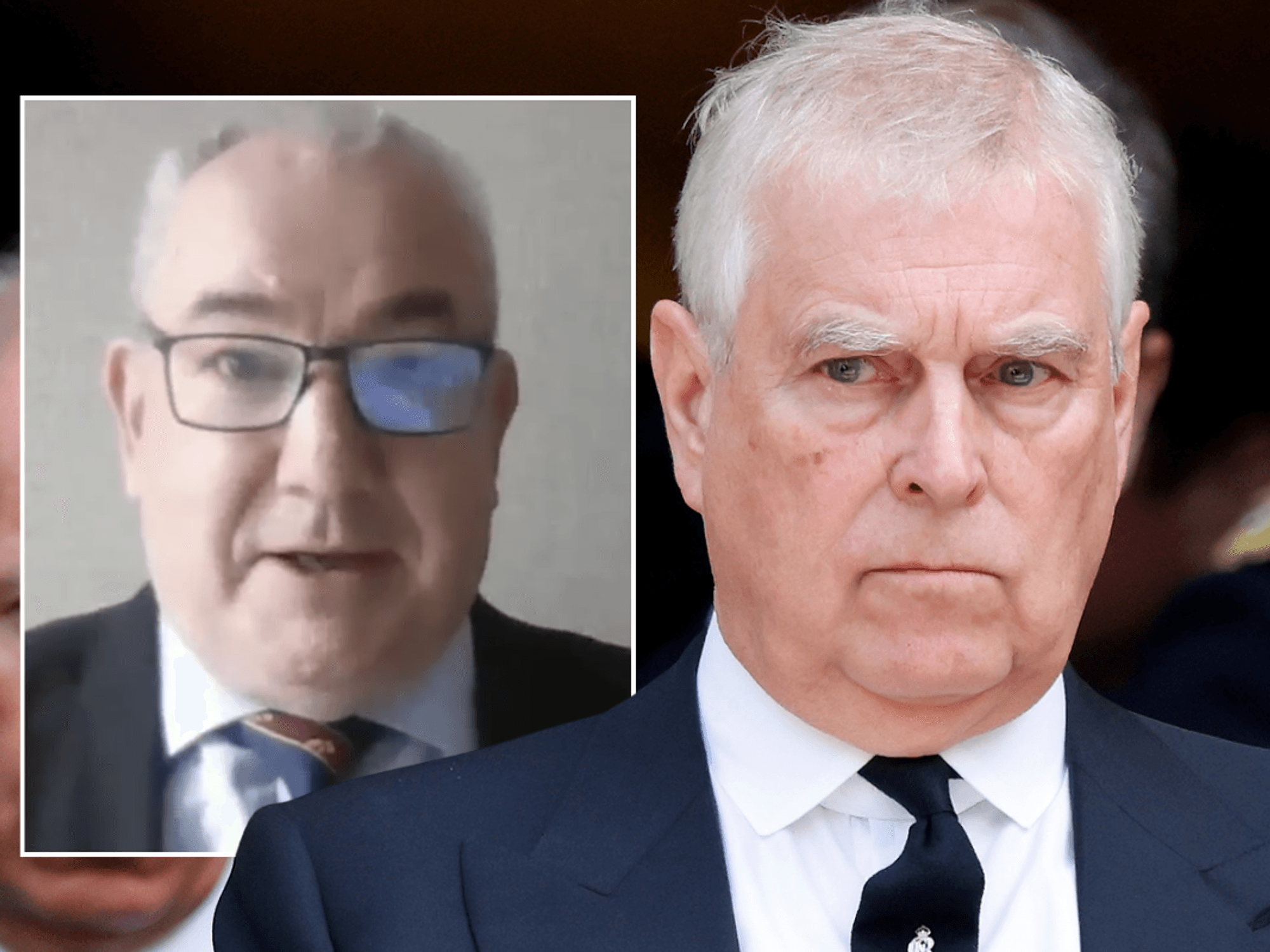 Mike Neville; Andrew Mountbatten-Windsor