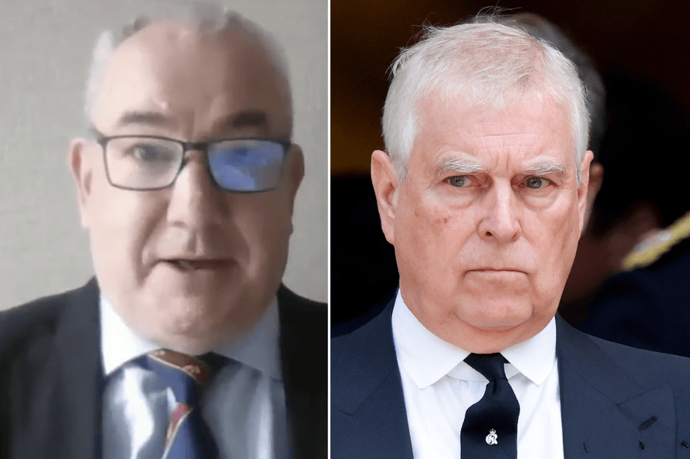 Mike Neville; Andrew Mountbatten-Windsor