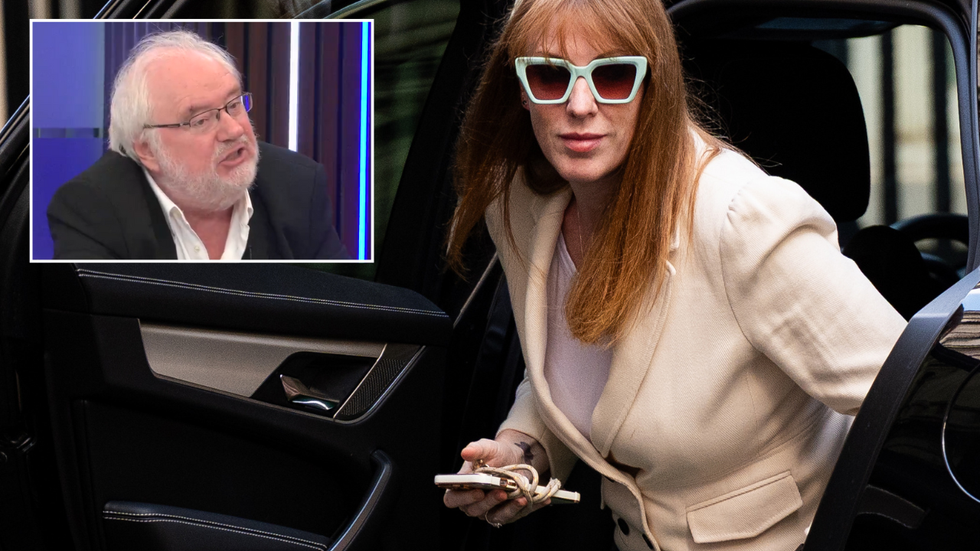 Mike Parry and Angela Rayner