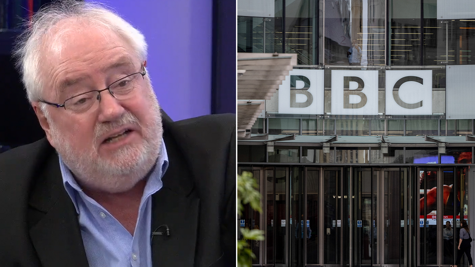 Mike Parry and the BBC office