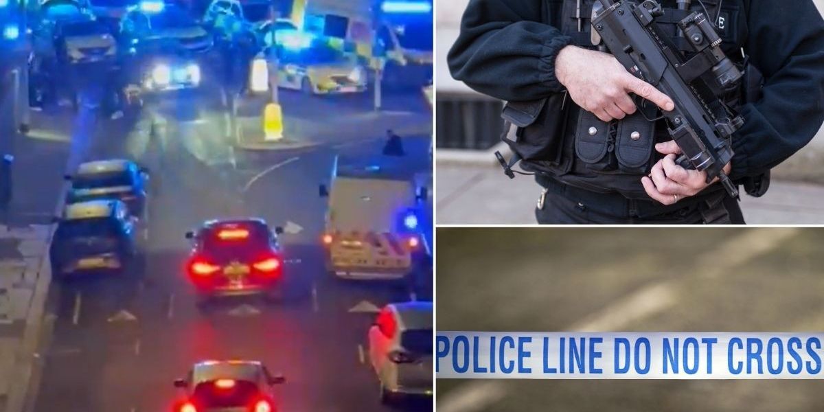 NextImg:Armed police swarm to Plymouth after serious assault on streets as search for suspect continues