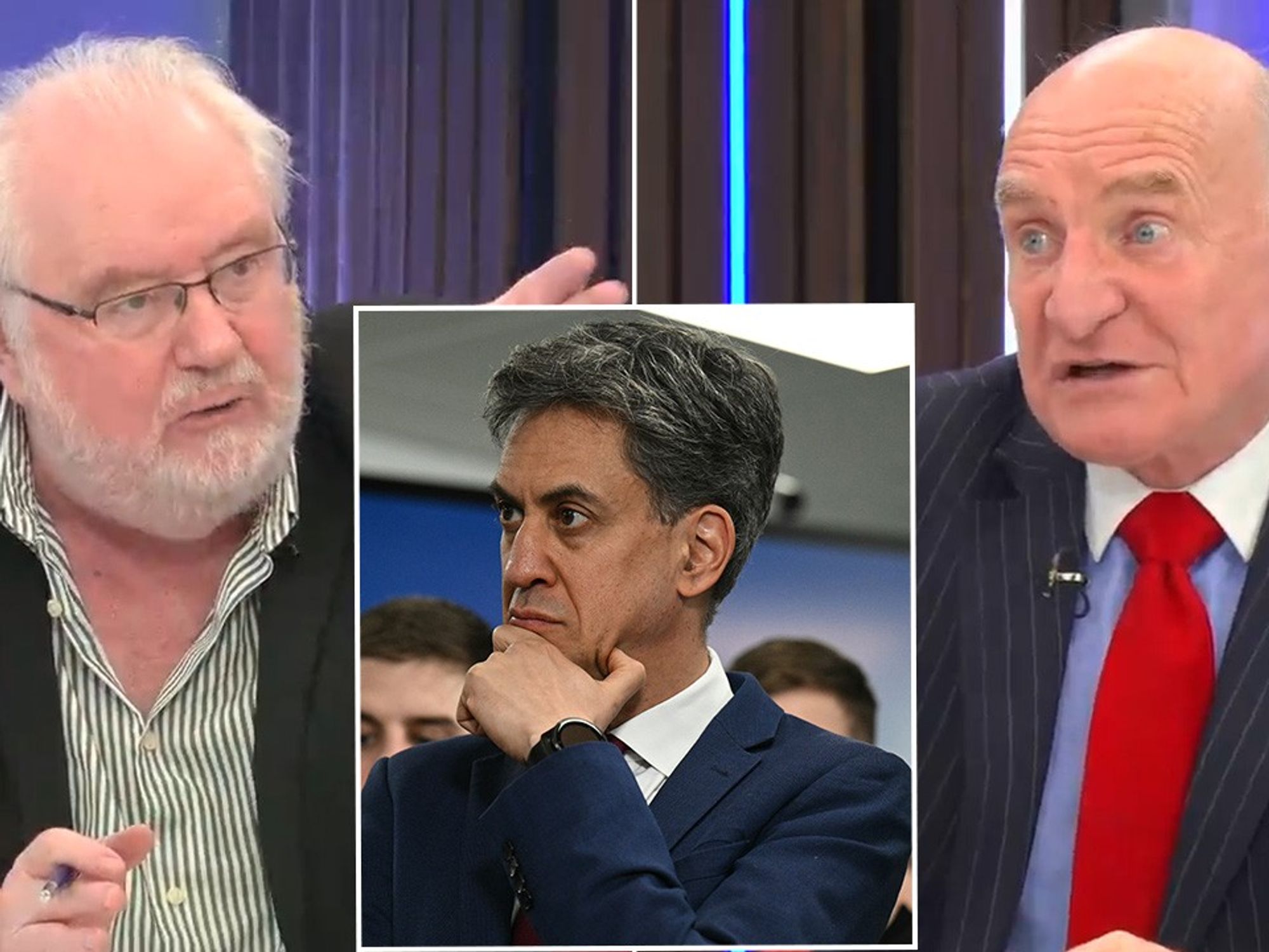 Mike Parry, Ed Miliband, Stephen Pound