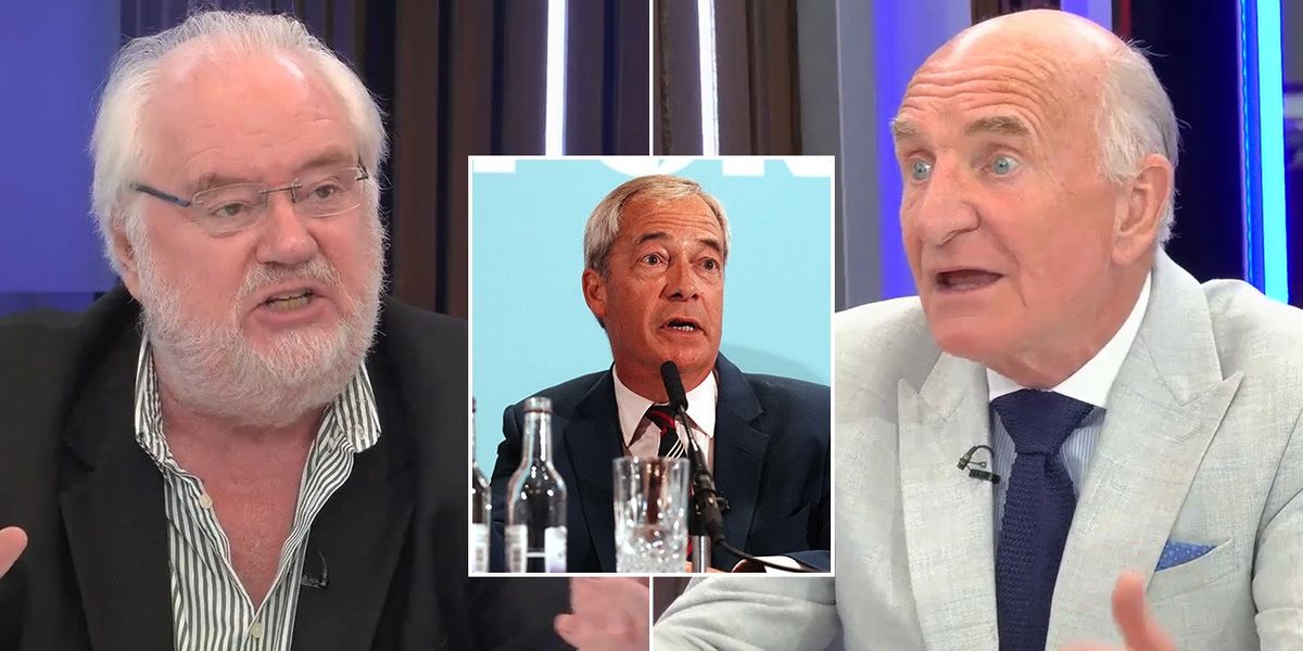 NextImg:'He's gripped the nation!' Nigel Farage defended in fiery GB News clash with ex-Labour MP blasting deportation plan as 'empty promises'