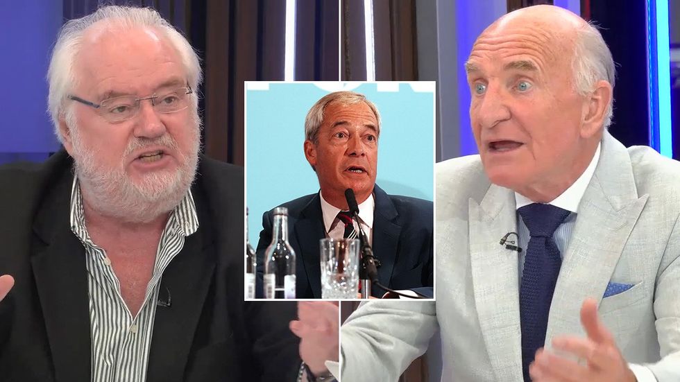 Mike Parry, Nigel Farage, Stephen Pound