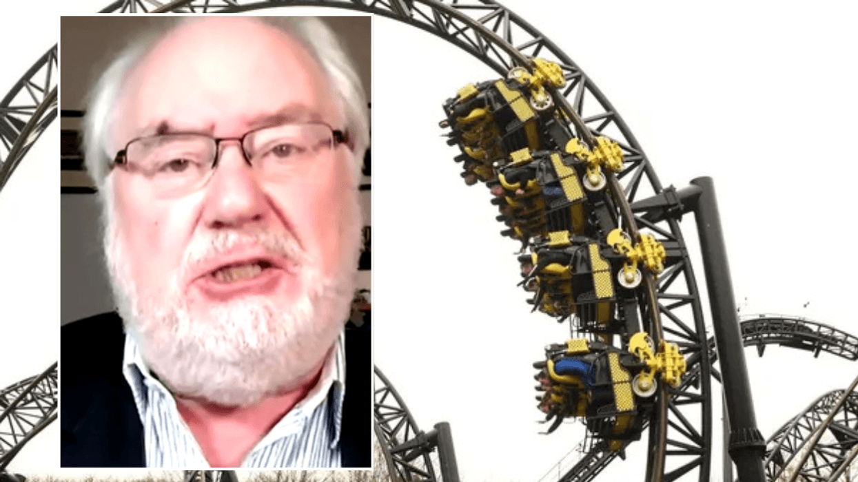 Mike Parry; Smiler ride at Alton Towers