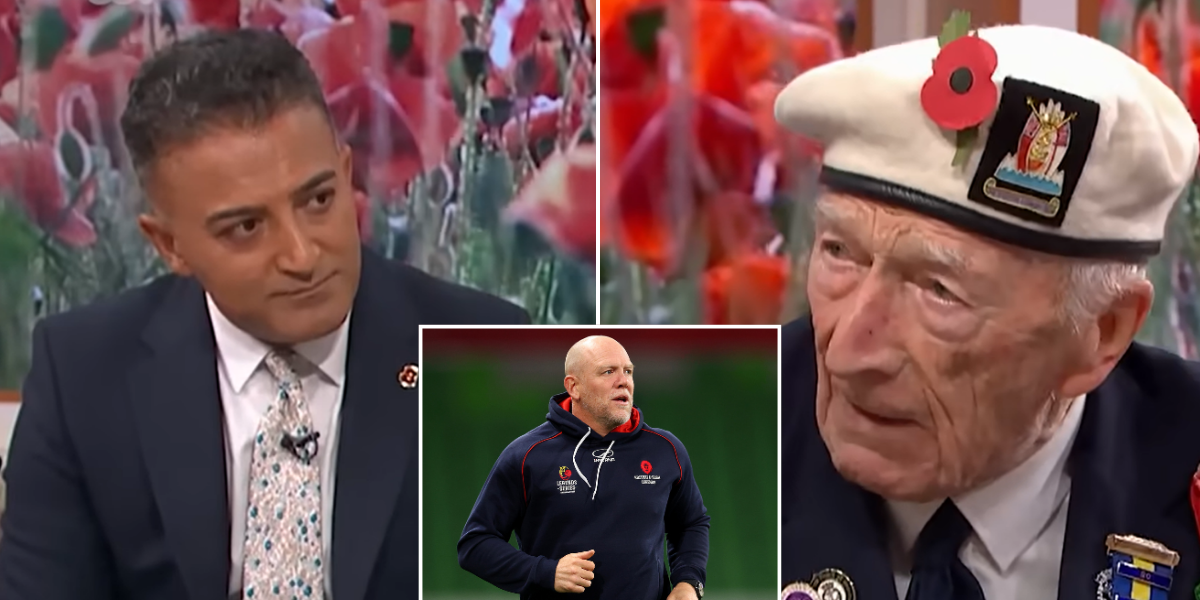 Mike Tindall shares war hero’s blunt response to Adil Ray’s question on modern Britain