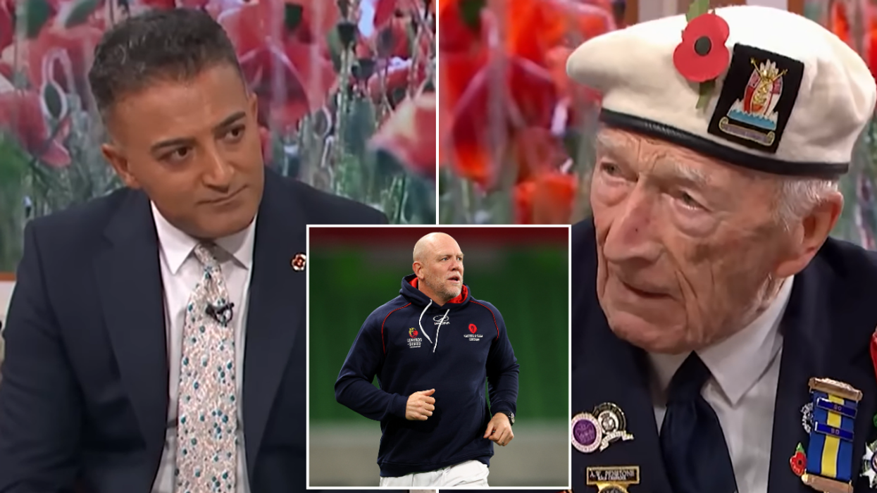 Mike Tindall and Adil Ray