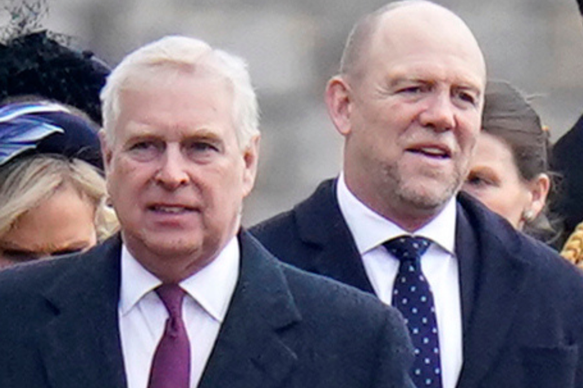 Mike Tindall and Prince Andrew