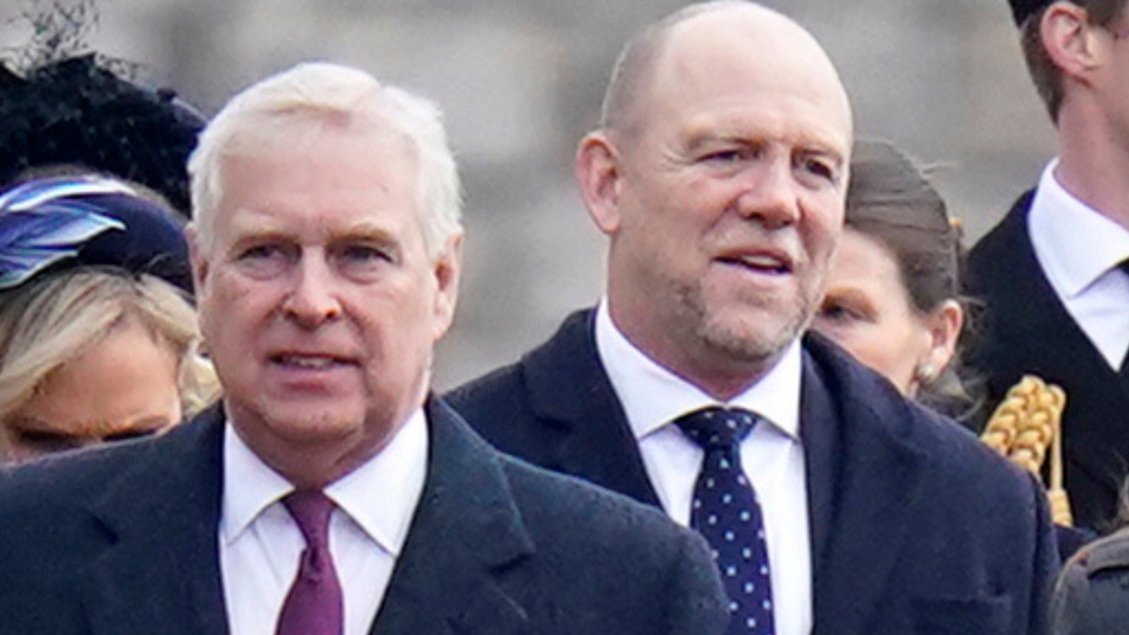 Mike Tindall and Prince Andrew