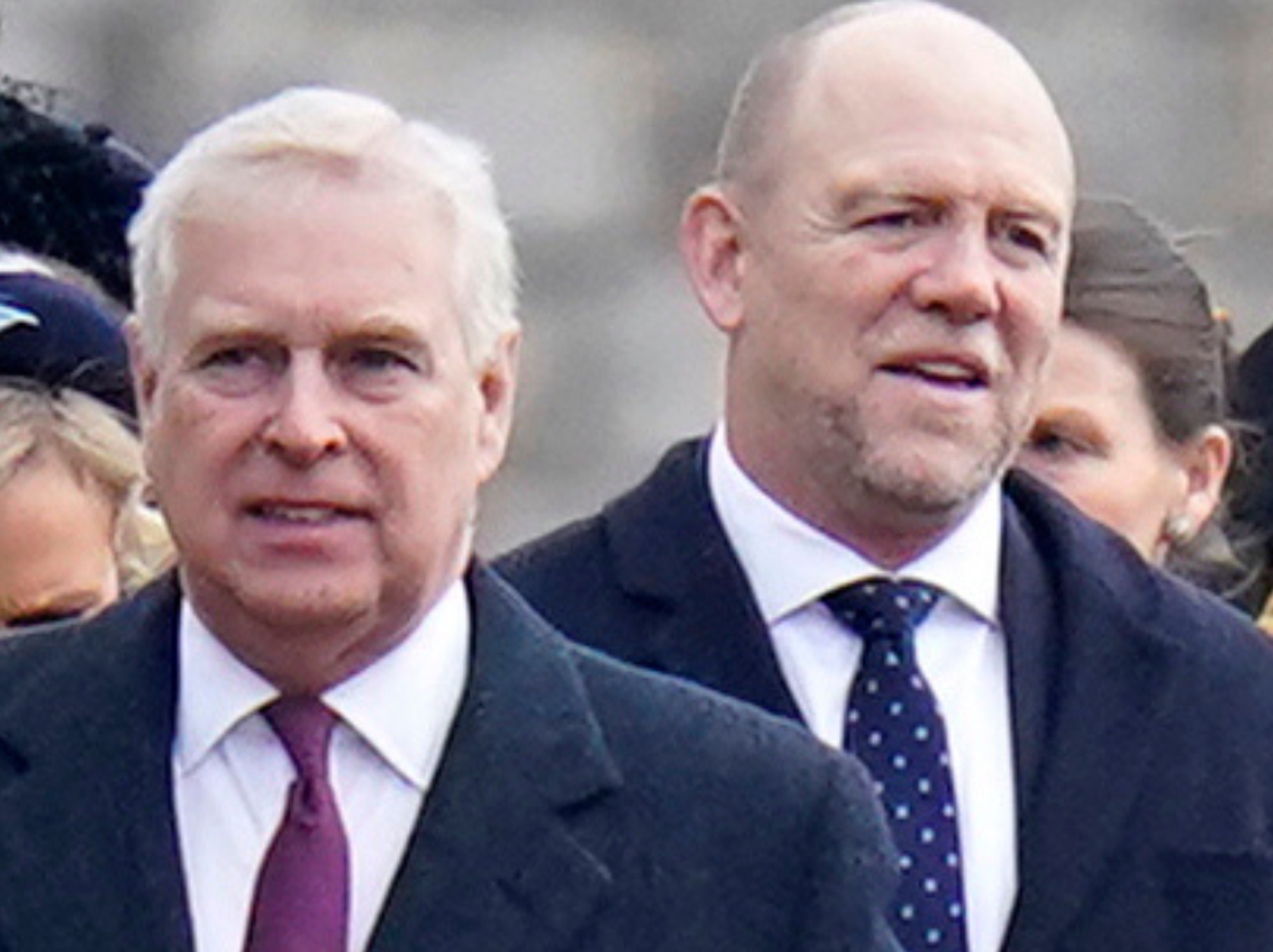 Mike Tindall and Prince Andrew