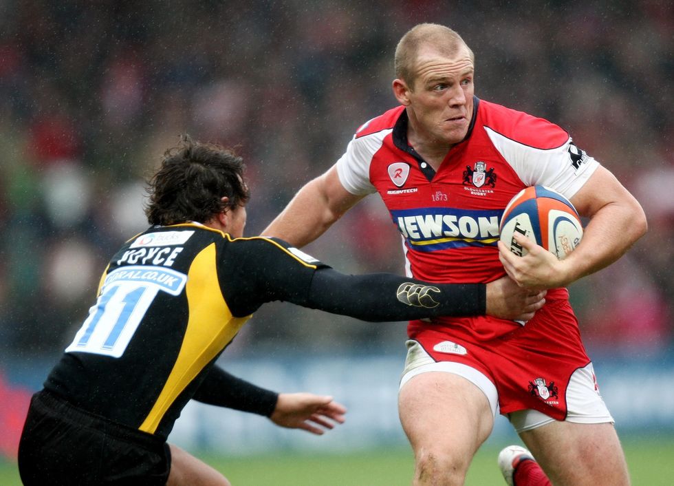 Mike Tindall and Tom Voyce