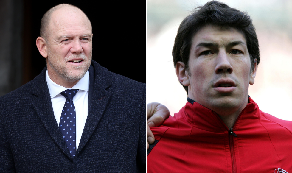 Mike Tindall and Tom Voyce