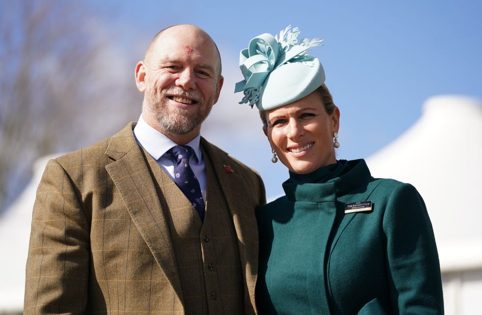 Mike Tindall and Zara Tindall\u200b
