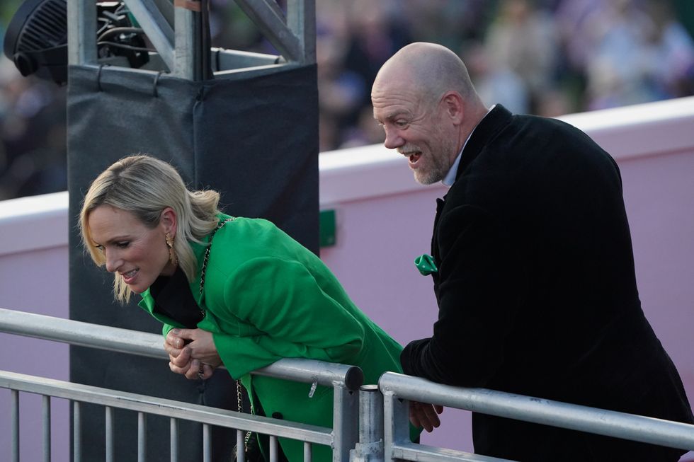 Mike Tindall and Zara Tindall